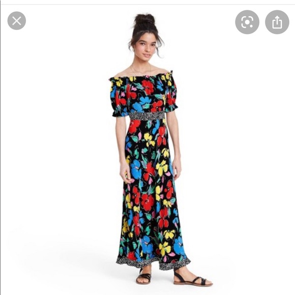 Rixo for Target off the shoulder dress - Picture 1 of 2
